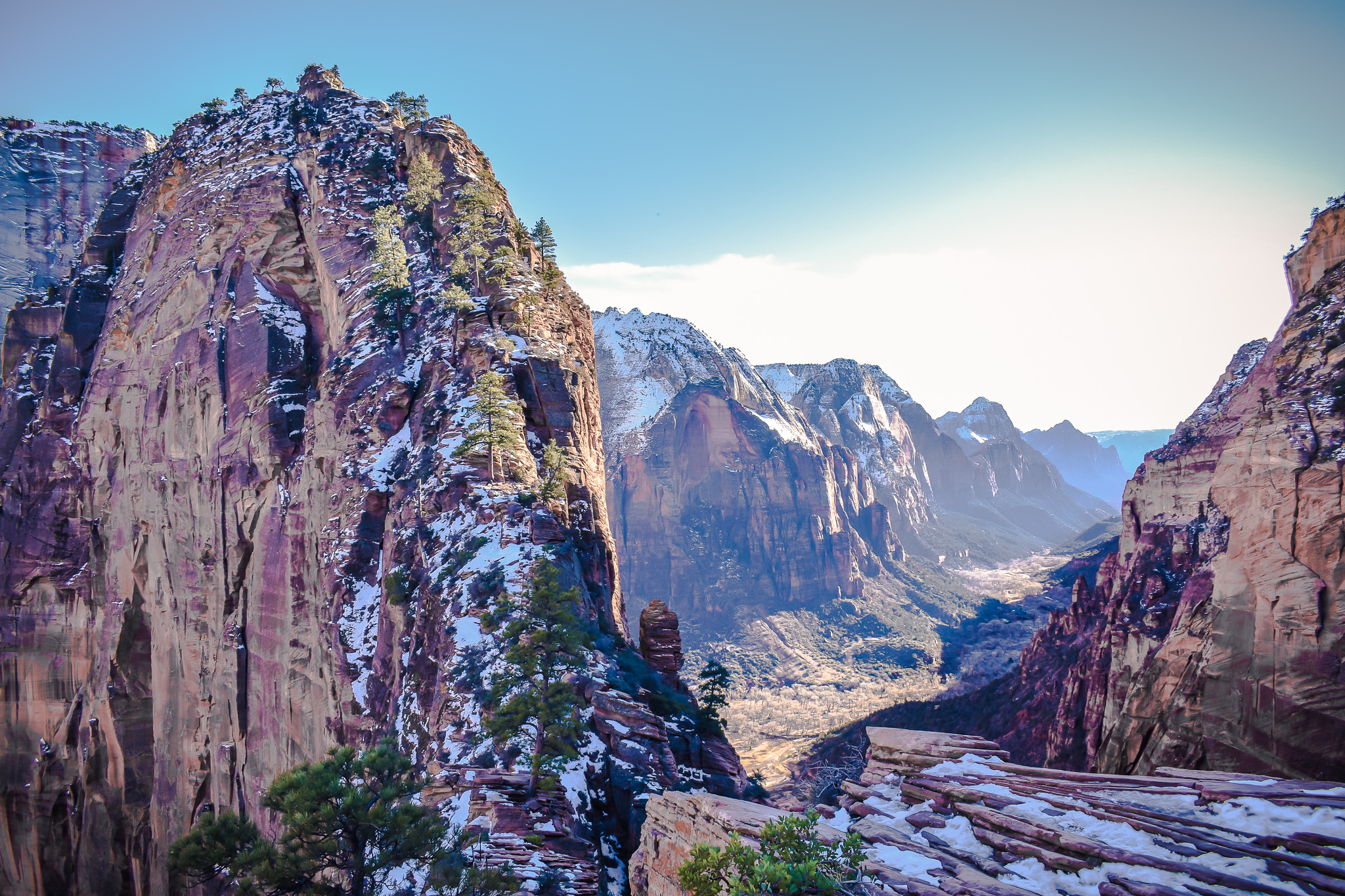 A Guide To Hiking Angels Landing In The Winter | The Postcard Traveler