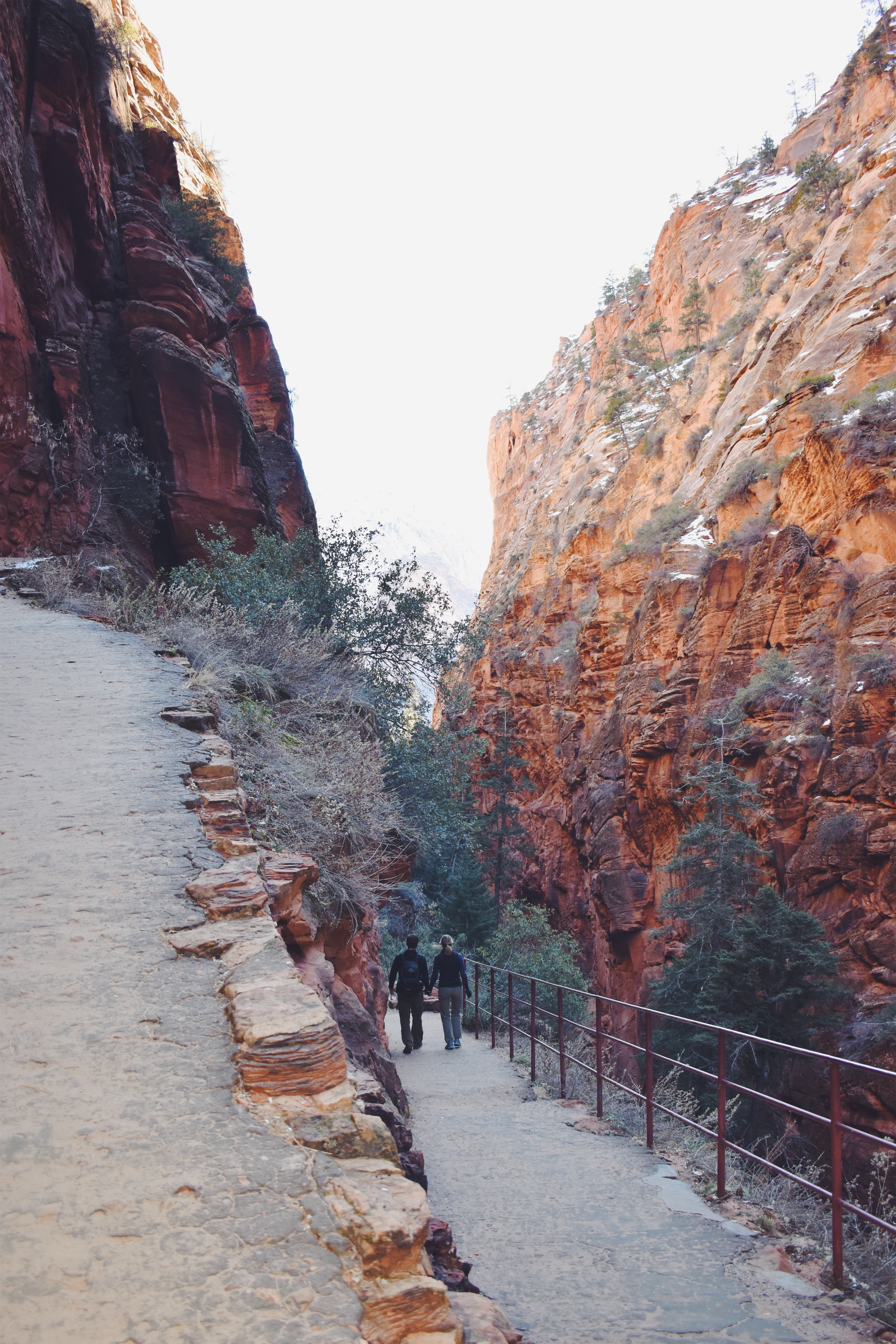 A Guide To Hiking Angels Landing In The Winter - The Postcard Traveler